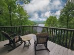 Sit on the Deck and Enjoy the Lake & Mountain Views